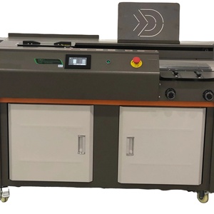 Macchina per rilegare la colla perfetta anteriore C20 con colla laterale con schermo base da 4.3 pollici automatico, lunga durata, 200 300 libri/h