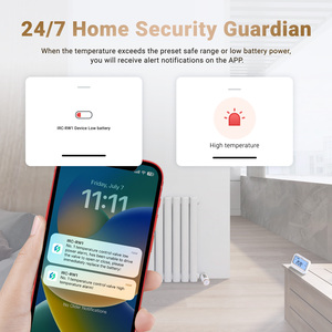 INKBIRD Programmier bares Smart Thermostat ventil WiFi Kühler Temperatur regler APP Fernbedienung Hintergrund beleuchtung