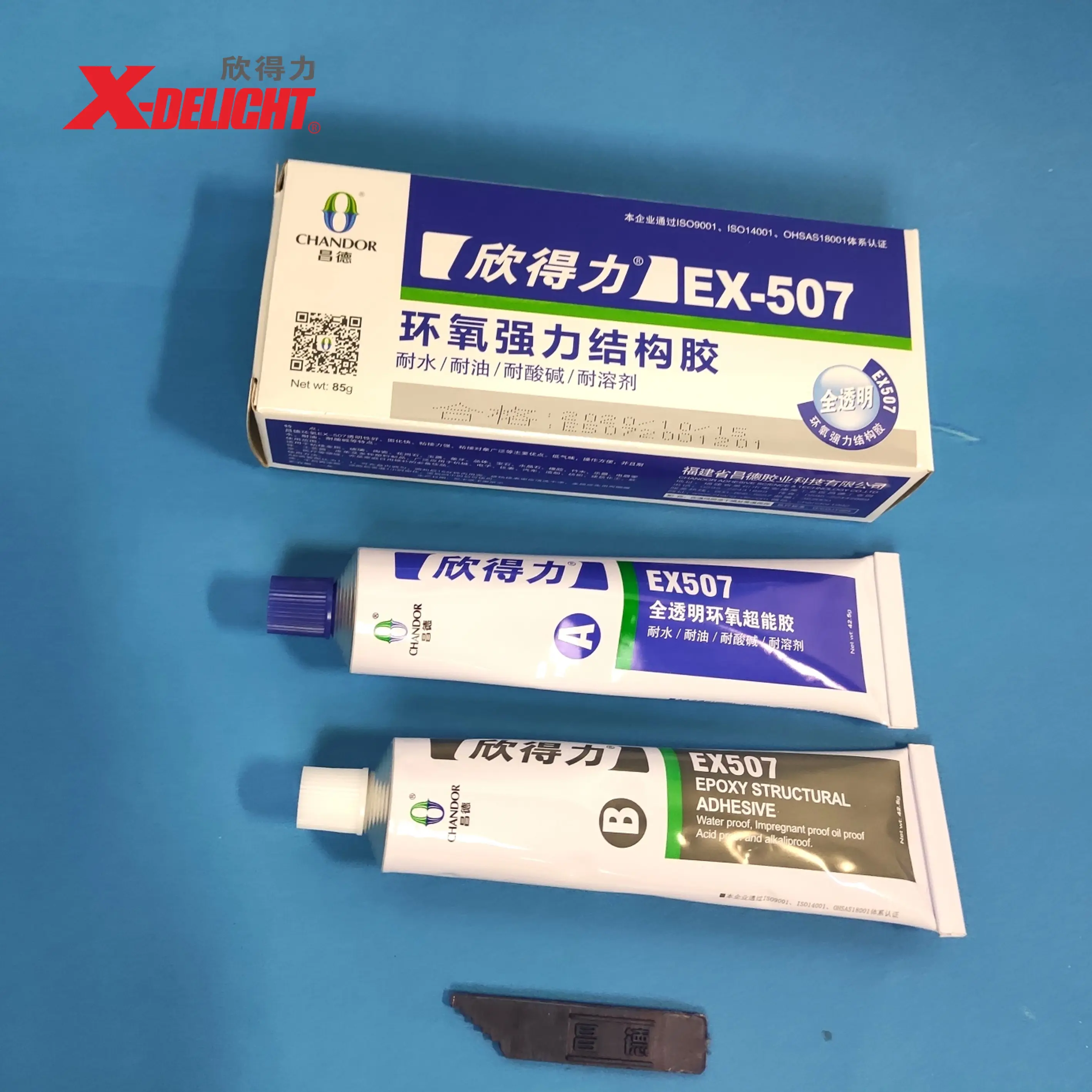 Wholesale X-DELIGHT 85g Transparent Non-toxic Eco-friendly Epoxy Adhesive Epoxy ab Glue