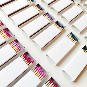 Biểu Tượng Tùy Chỉnh In 4-Inch 10 Cm Cuốn Sách Loại Xì gà Phù Hợp Với Các Tính Năng An Toàn Có Sẵn Trong Màu Hồng Trắng Đỏ 10 Gậy Mỗi Hộp Phù Hợp - Product Image 4