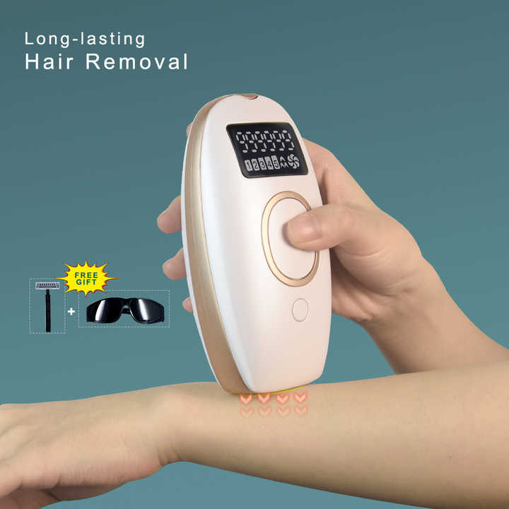 Professionele Thuisgebruik Mini Draagbare Machine Permanente Ipl Laser Ontharing Instrument Gezicht Ontharing Apparaat