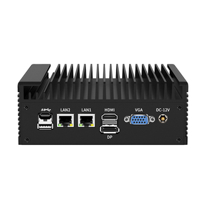 6 USB 2 COM N100 Mini PC Wifi Industrial X86 Embedded 2 Ethernet New DDR4 RAM US/CN/EU Plugs
