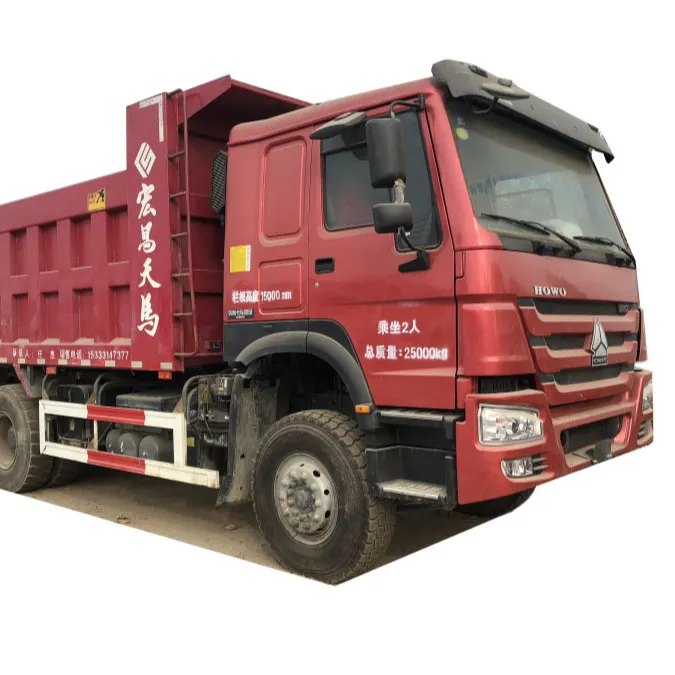 Widely Used HOWO 380hp 30 tons 6x4 dump truck for sale