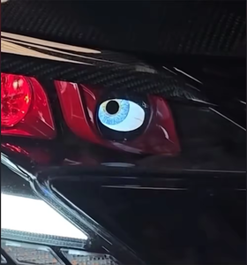 NEW Multi-function Blink Demon Eyes Devil <strong>Led</strong> Headlights Lens 5V 12V 3.0 Inch Bi <strong>Led</strong> Projector Car Light Accessories - Product Image 3