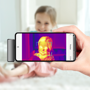 ポータブルミニAndroidフォン温度測定サーマルイメージャーカメラスマートフォンタイプCサーマルカメラ - Product Image 2