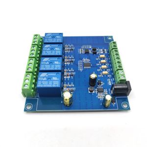 ホットセールModbus-Rtu7-24V 4ウェイリレーモジュールスイッチ入力出力Rs485/ttlアンチリバース - Product Image 3