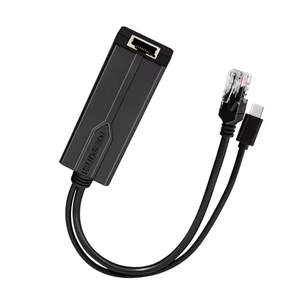 Protocollo IEEE802.3af/802.3at da 48V a 5V tipo-C 2.4A 100M/Gigabit a splitter PoE per telecamera IP - Product Image 4