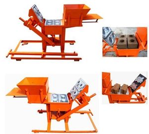 2 ladrillos en un tiempo bajo precio QMR2-40 manual máquina de fabricación de ladrillos/arcilla barro de ladrillo del suelo bloques que hace la máquina - Product Image 4