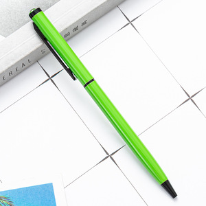 纤细扭曲金属笔1.0毫米中点光滑书写笔商务办公学生礼品笔教师 - Product Image 4