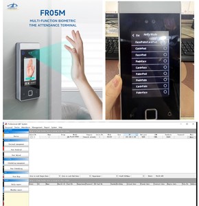 HFSecurity FR05M биометрический контроль доступа и посещаемость времени дешевые пальмовые пароли контроль доступа время посещаемости машина - Product Image 5