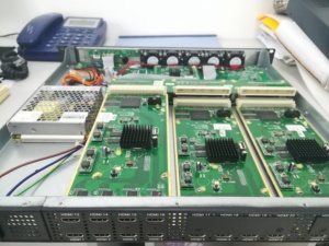 Digital Video broadcasting 8 canali 16 canale 24 canali HD H.264 IPTV Encoder COL5181H - Product Image 4
