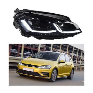 VW用カーチューニングパーツVW GOLF 7.5 2018-20シルバーライン<span class=keywords><strong>LED</strong></span>ヘッドランプ改造ヘッドライトヘッドランプチュニン