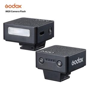 Godox IM20闪光灯迷你手动相机闪光灯适用于各种相机型号5输出级功率通用热靴支架 - Product Image 1