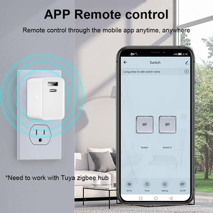 WALE nuovo rilasciato Tuya Zigbee USB Smart adattatore di controllo vocale Mini convertitore di potenza con funzione di ripetitore del segnale Zigbee - Product Image 3