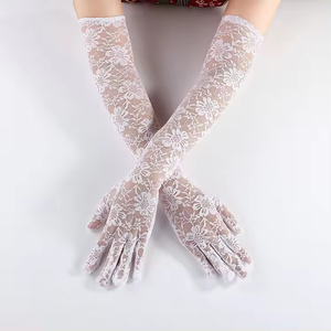 Elegant Extended Lace <strong>Gloves</strong> for Weddings and Parties Sexy Sun Protection for Driving and Riding - Product Image 4