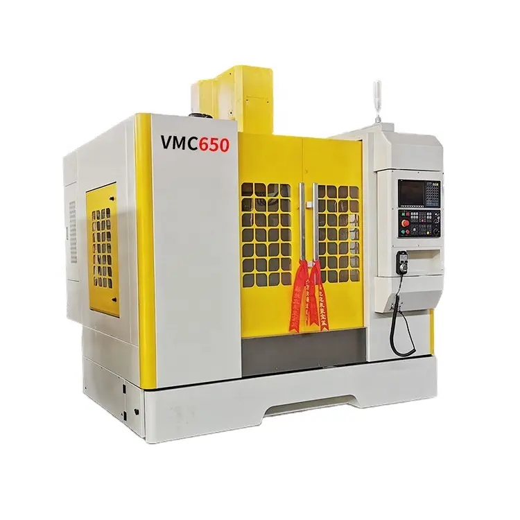 Vmc650 Vmc850 Vmc 1160 Cnc mesin Routing vertikal pusat mesin tunggal 15 disediakan PLC otomatis Cnc 3 mesin sumbu Fanuc