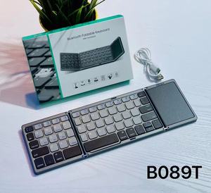 Wireless BT Tri-folding <strong>Keyboard</strong> Contrast Splicing Mobile Phone Tablet <strong>Computer</strong> Three Systems <strong>Multi</strong>-device Universal <strong>Mouse</strong> - Product Image 2