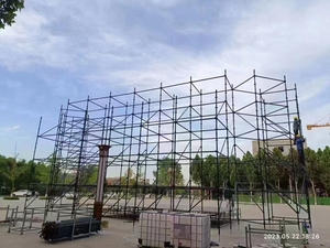 Yepyeni Q235 siyah elektroforez (EP) katman kafes ayağı <span class=keywords><strong>2m</strong></span>(6.56ft) yükseklik olay katman kafes arka plan katmanı kafes