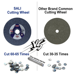 SALI工厂新型磨具彩色切割盘在工业工作轮上使用 - Product Image 6
