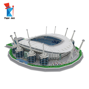 成人个性化拼图足球场3d拼图模型套件打造拼图高品质diy玩具 - Product Image 2