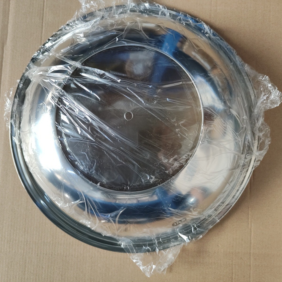 (Single glass lid, no cap) Wok lid, 30cm