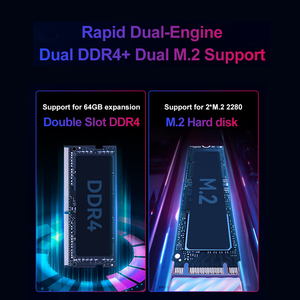 Gaming Mini PC 12th Gen InteI I7 12700H Nvi-dia RTX 3050 4G PCIE4.0 2xDDR4 Win11 Desktop <strong>Computer</strong> with 3x4K WiFi6 - Product Image 3