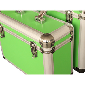 Grande Maleta De Ferramentas De Alumínio com EVA Foam <span class=keywords><strong>Insert</strong></span> Multifuncional Mala De Transporte para Ferramenta De Armazenamento Customizável OEM/ODM Suporte
