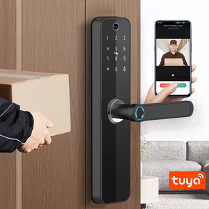 Tuya Smart Digital Lock della porta con Password per impronte digitali per blocco Wireless App Nfc per interfono Video per sblocco remoto Multi-lingue - Product Image 5