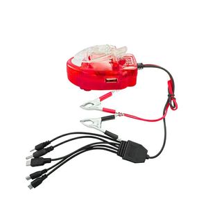 Wholesale USB Interface Three-Light Battery <strong>Charger</strong> Multifunction Mobile Phone <strong>One</strong>-to-Five Clip <strong>Charger</strong> - Product Image 3
