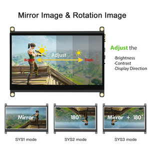 Touchscreen Small IPS 1024*600 Hmi 10 Zoll kapazitiver Touchscreen 5 7 10,1 TFT LCD-Modul 10 Zoll Raspberry Pi Display - Product Image 4