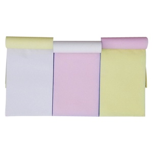 Impresora continua de papel de forma de computadora Ncr de 3 capas en papel de computadora sin carbón de resma