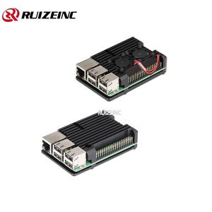 Raspberry Pi Metal 4 Generation Shell Himbeer Pi 4 Generation B Aluminium legierung Box 4B Wärme strahlende Telefon hülle Zubehör - Product Image 1