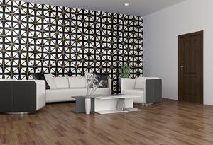 Gạch khảm đá cẩm thạch cắt bằng tia nước, gạch khảm hoa hướng dương bằng thép không gỉ, gạch khảm đá màu xanh lá cây kim loại vàng - Product Image 4