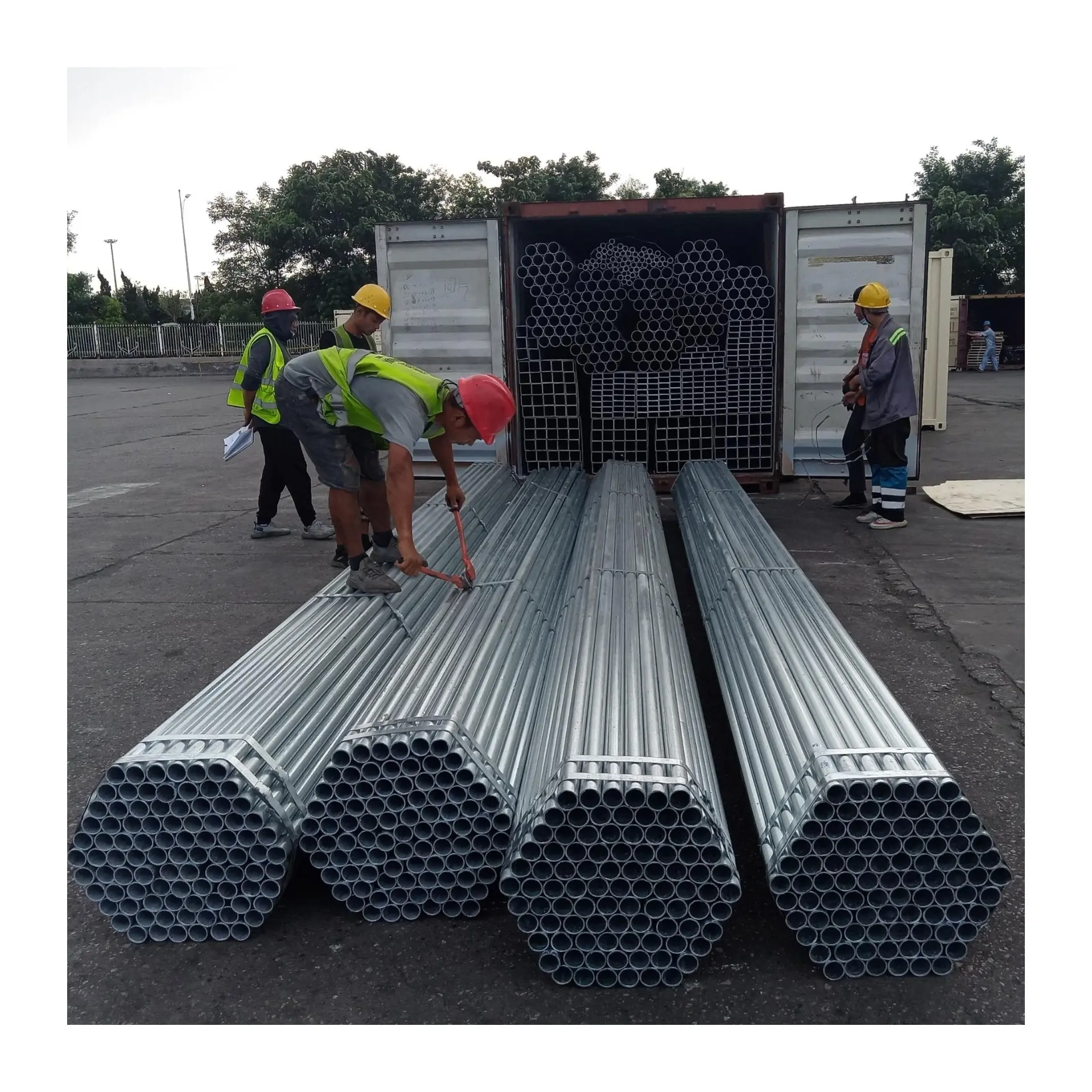 Tianjin 41mm tubo zincato vendita a sud america vendita calda