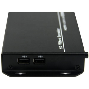 4K Ultra HD H.265 Video Audio Stream <strong>Decoder</strong> With HDMI CVBS AV RCA <strong>Output</strong> for IP Camera Live Streaming