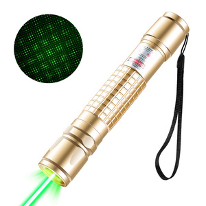 Puntatore Laser puntatore Laser puntatore a puntatore Laser verde 2000 532nm a 3000 metri con motivo a stella da 1x batteria 18650 - Product Image 3