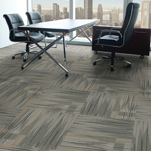 Autovi Polypropylene văn phòng broadloom Thảm Jacquard thương mại striated Thảm gạch - Product Image 3