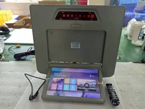 Monitor de montaje en techo LCD abatible de 12 pulgadas para pantalla aérea de coche con control remoto Toyota Alphard