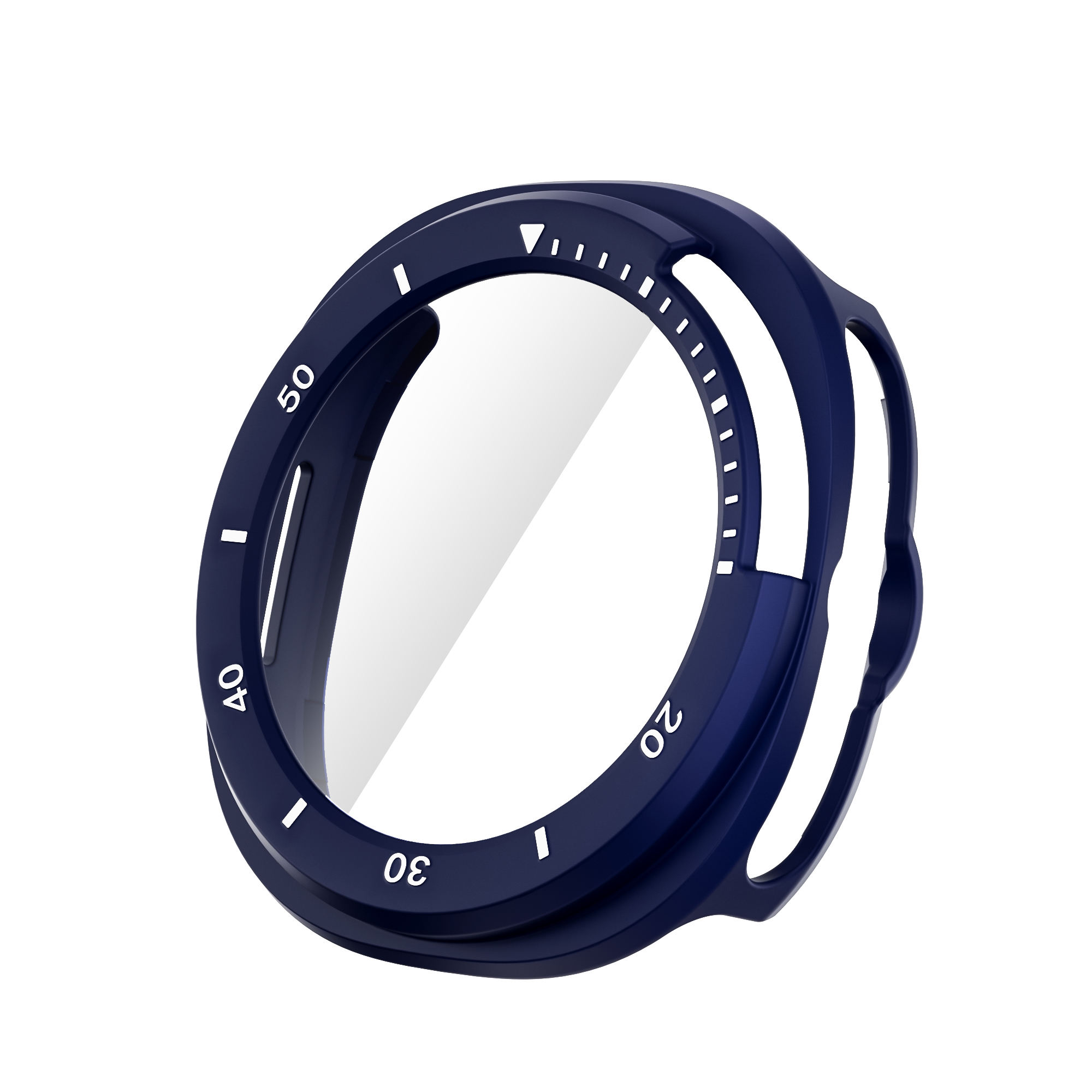 06#Midnight blue+White