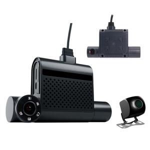 Geniş açı Lens 4G ağ HD 1080P ADAS DMS kamera sürüş kaydedici Dashboard kam park izleme araç güvenlik pano kam - Product Image 2