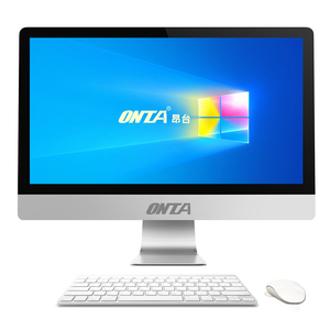 Personalización de fábrica Pantalla táctil de 27 pulgadas Uso comercial Oficina Premium Computadora todo en uno con cámara incorporada - Product Image 2