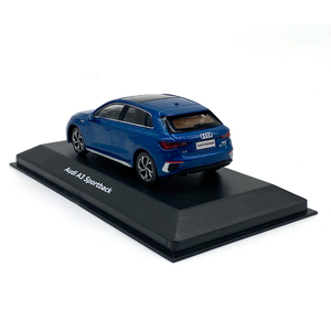A3 Sportbackモデル2021モデル1-43 Bluemodel車、車モデル、デコレーションコレクションギフト用ダイキャストモデル/DJA221CD01BU - Product Image 2