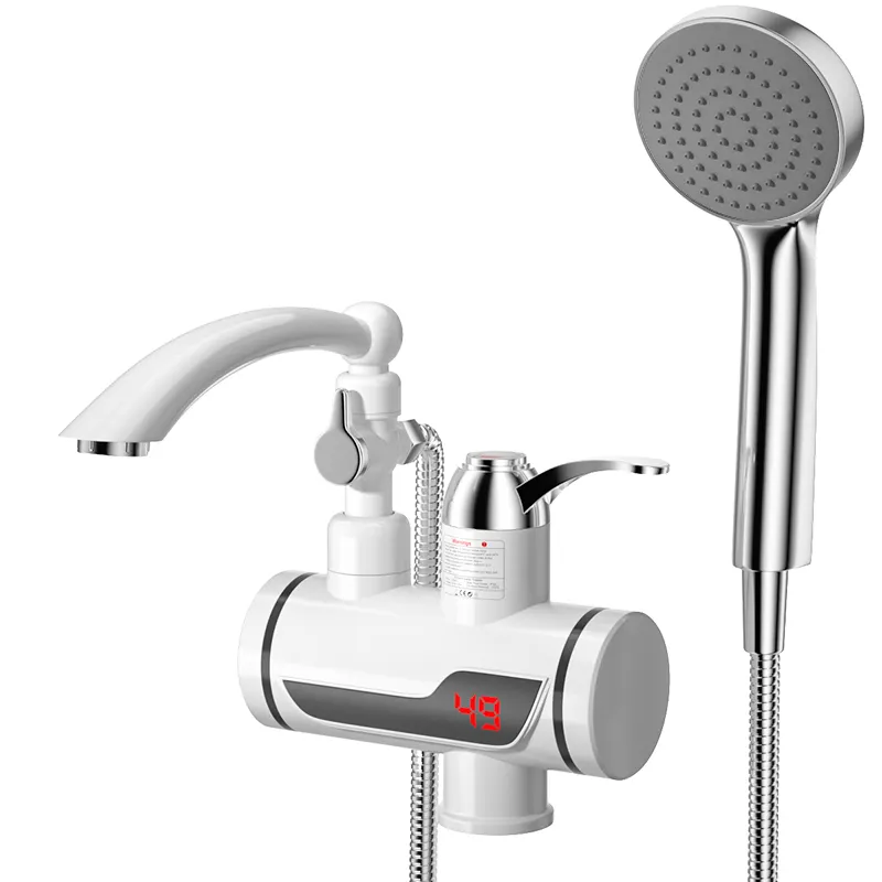 Robinet mitigeur automatique intelligent pour salle de bain, pour évier, eau chaude, capteur monté sur le pont
