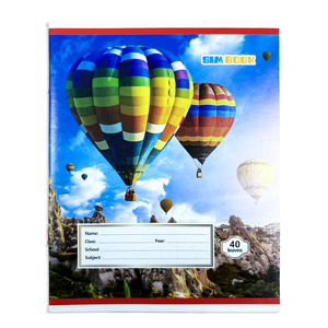 Ucuz okul malzemeleri özel baskı 288 sayfa ciltli defter A5 egzersiz kitabı - Product Image 2