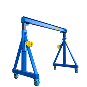 Light Cargo <strong>Loading</strong> and <strong>Unloading</strong> Using 1T 3T 5T 10t Electric Walking Gantry Mobile <strong>Crane</strong> to Lift <strong>Materials</strong> - Product Image 1