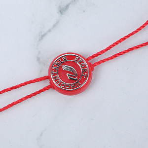 Luxury <strong>Custom</strong> Polyester Hangtag Rope with Embossed Logo and Plastic Seal for Garment <strong>String</strong> Product <strong>Tags</strong> - Product Image 3