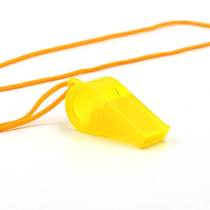 工場直送カスタマイズ可能なプラスチックホイッスルストラップ付きカラフルで手ごろな価格 - Product Image 3