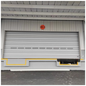 Niveladores de muelle fijo hidráulico eléctrico FASTLINK, rampa de muelle de carga de fábrica, plataforma de carga de contenedores para 6-15 toneladas de acero nuevo - Product Image 3