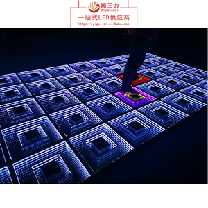 Không dây DMX Matte nam châm <span class=keywords><strong>LED</strong></span> Top ánh sáng sàn nhảy cho bar Đảng thiết bị RGB sàn nhảy đèn sân khấu - Product Image 3