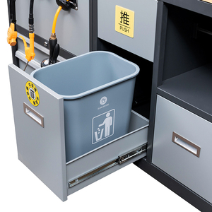 车间车库单元钢制工具箱和储物柜大型组合工具柜车库工作台 - Product Image 3
